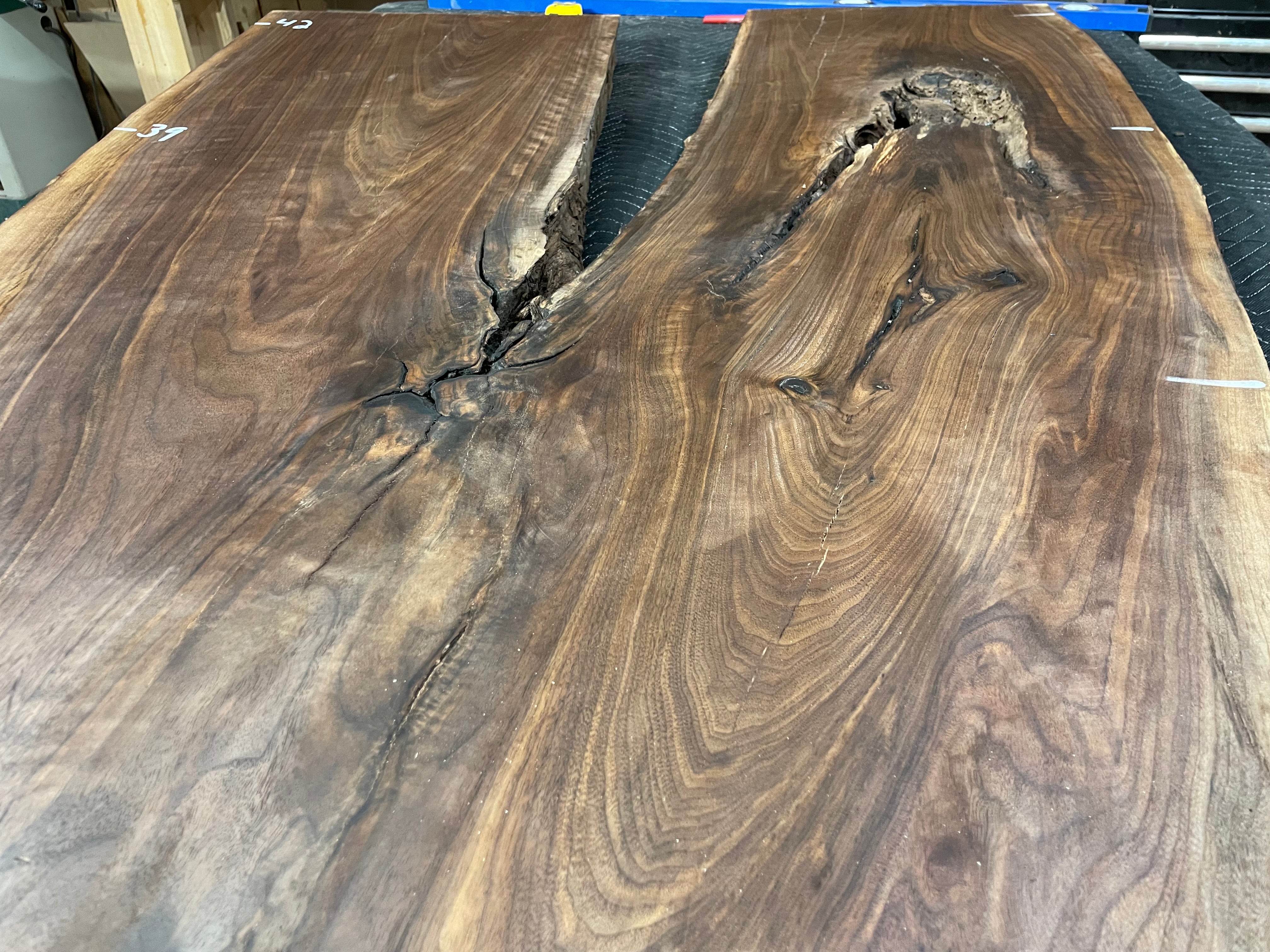 Black Walnut LIve Edge Slab