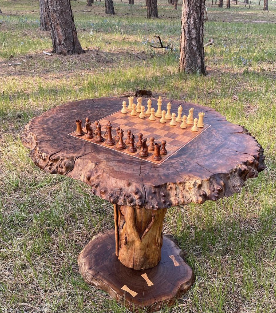 Chess Board Table