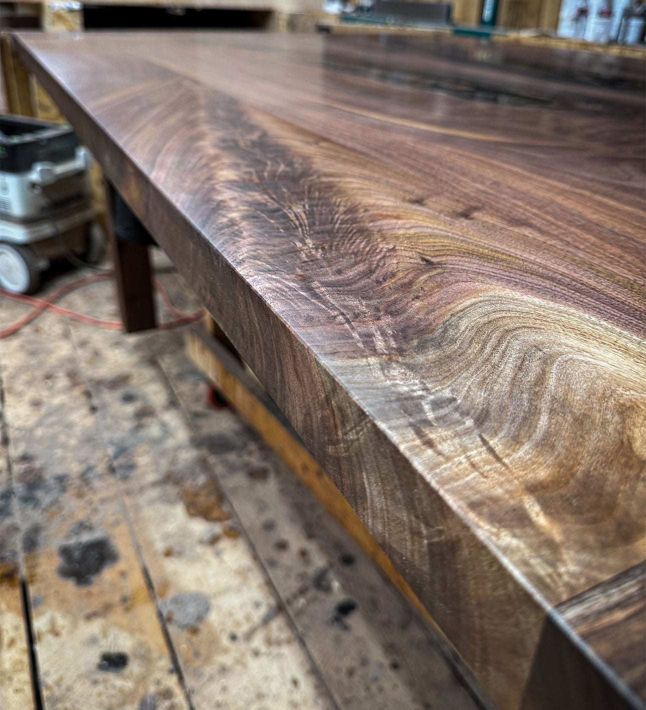 Farmhouse Black Walnut Dining Table